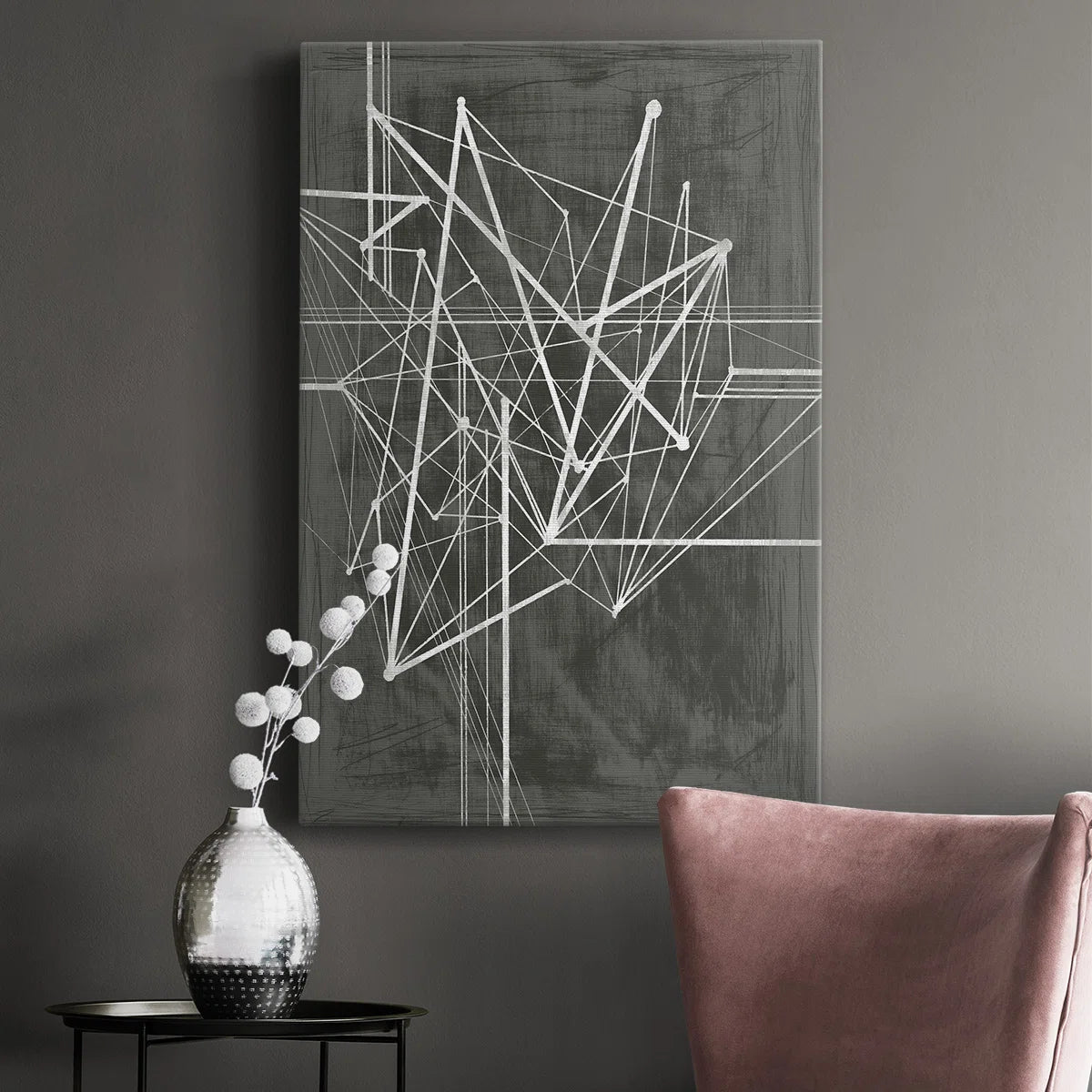 " Vertices I " Painting Print