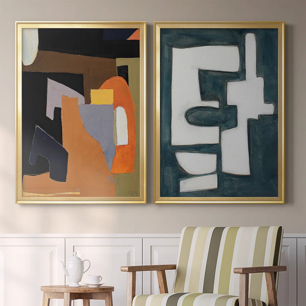 " The Olive Press Rooom " 2 - Pieces Painting Print (Set of 2)