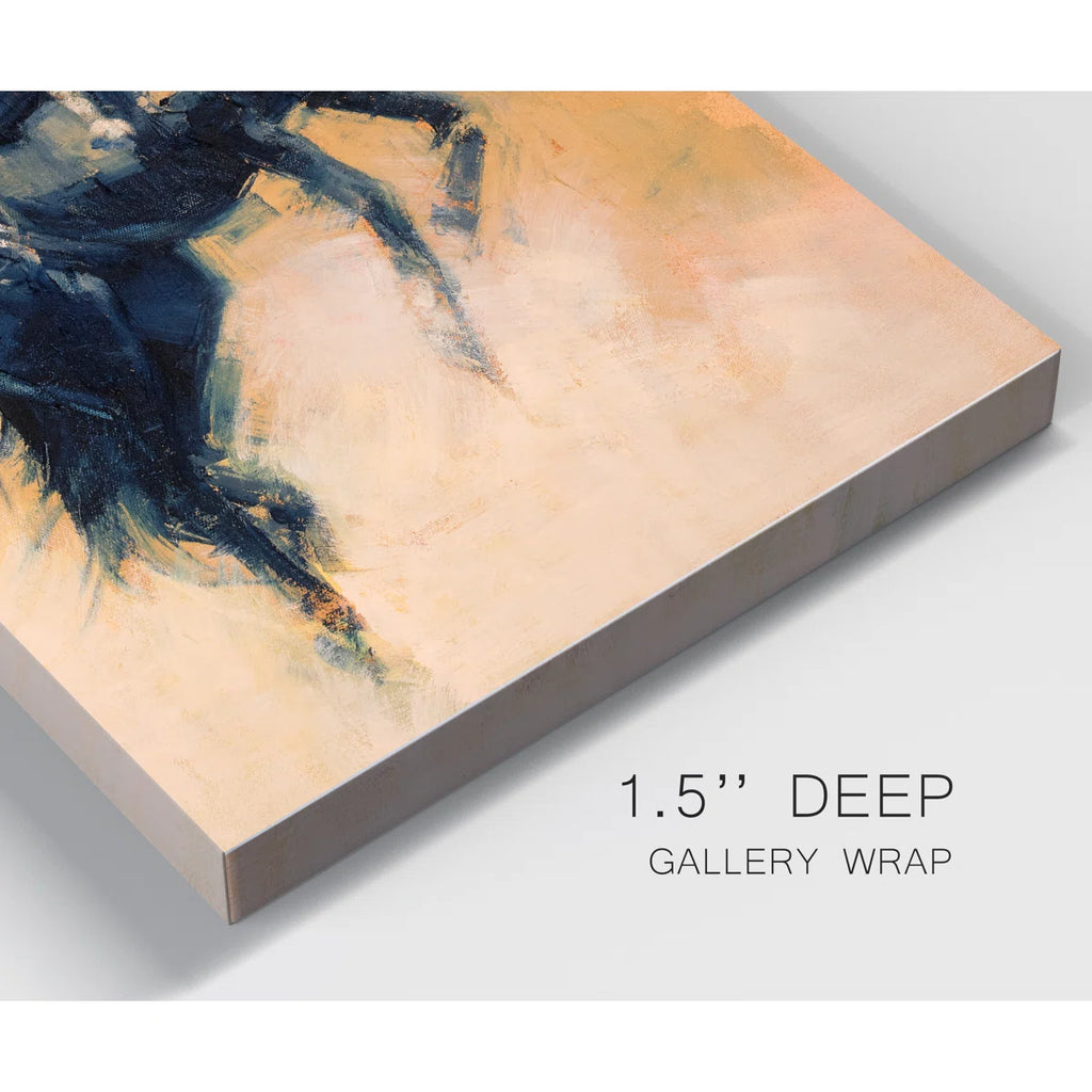 " Mood Indigo III " Painting Print