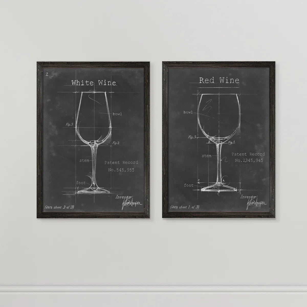 " Barware Blueprint III " by Antonyus Bunjamin (Abe) 2 - Pieces