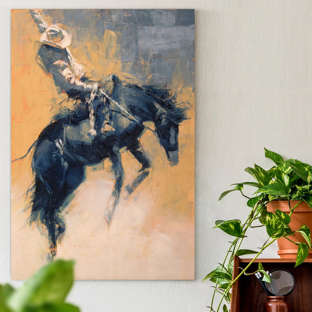 " Mood Indigo III " Painting Print