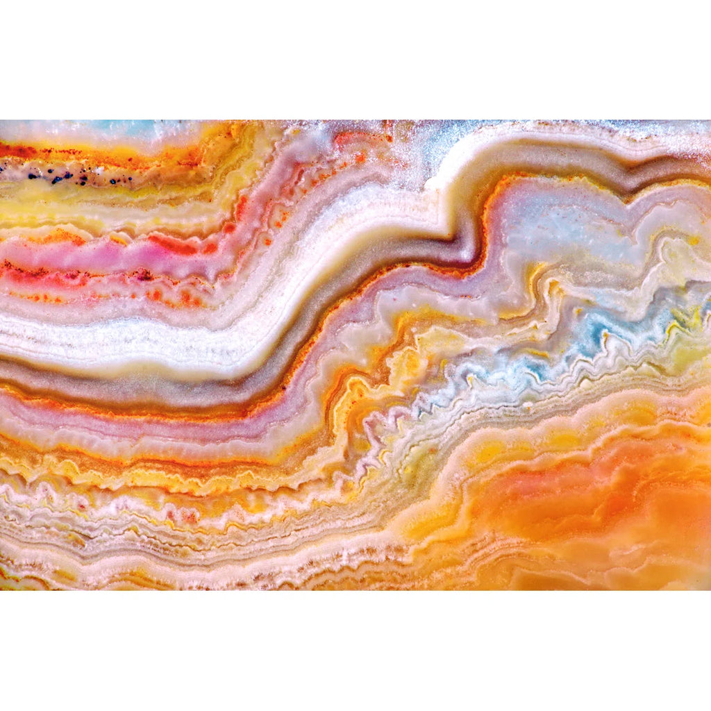" Great Orange Agate " Painting Print
