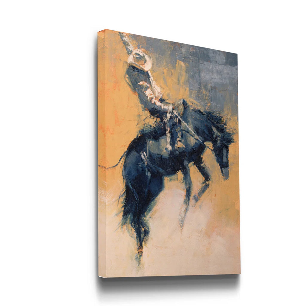 " Mood Indigo III " Painting Print